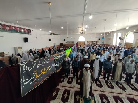 آیین عبادی سیاسی نمازجمعه سعدآباد به روایت تصویر