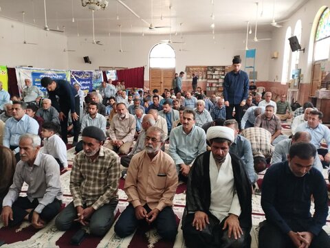 آیین عبادی سیاسی نمازجمعه سعدآباد به روایت تصویر