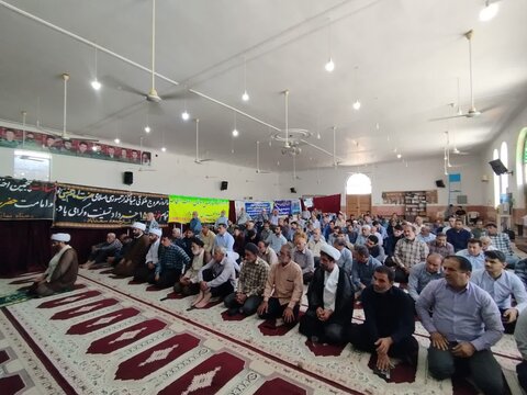 آیین عبادی سیاسی نمازجمعه سعدآباد به روایت تصویر