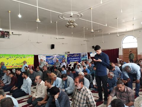 آیین عبادی سیاسی نمازجمعه سعدآباد به روایت تصویر