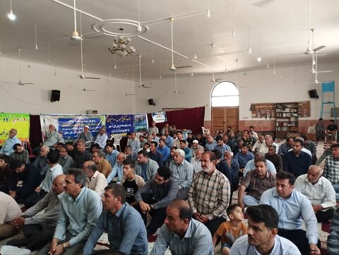 آیین عبادی سیاسی نمازجمعه سعدآباد به روایت تصویر