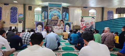 نماز جمعه شبانکاره به روایت تصویر