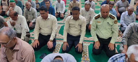 نماز جمعه شبانکاره به روایت تصویر