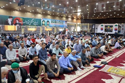 نماز جمعه خورموج به روایت تصویر