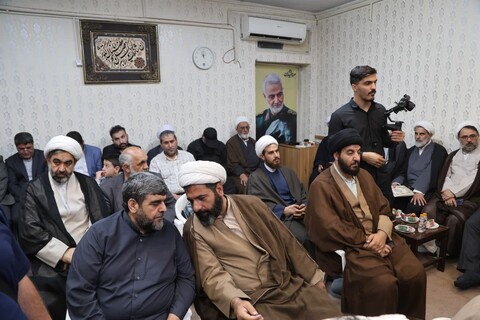 تصاویر / نشست منتخبین شبکه تبلیغ همدان با نماینده ولی فقیه در استان