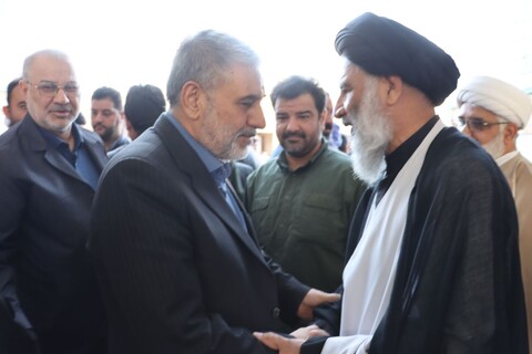 مراسم ترحیم و ذکر فاتحه همشیره نماینده ولی فقیه در خوزستان