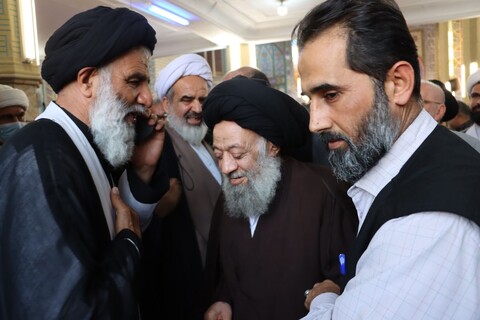 مراسم ترحیم و ذکر فاتحه همشیره نماینده ولی فقیه در خوزستان