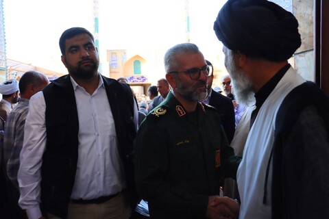 مراسم ترحیم و ذکر فاتحه همشیره نماینده ولی فقیه در خوزستان