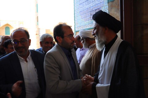 مراسم ترحیم و ذکر فاتحه همشیره نماینده ولی فقیه در خوزستان