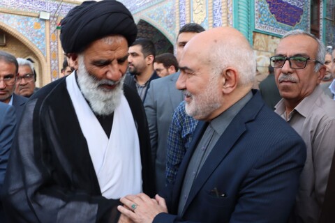 مراسم ترحیم و ذکر فاتحه همشیره نماینده ولی فقیه در خوزستان