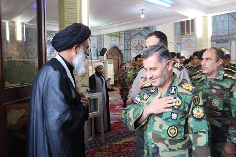 مراسم ترحیم و ذکر فاتحه همشیره نماینده ولی فقیه در خوزستان