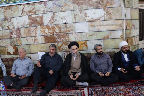 مراسم ترحیم و ذکر فاتحه همشیره نماینده ولی فقیه در خوزستان