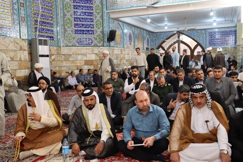 مراسم ترحیم و ذکر فاتحه همشیره نماینده ولی فقیه در خوزستان