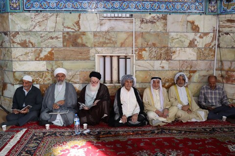 مراسم ترحیم و ذکر فاتحه همشیره نماینده ولی فقیه در خوزستان