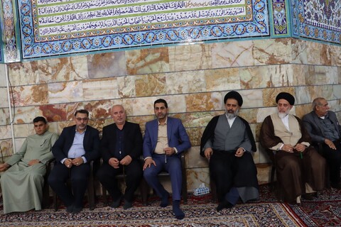 مراسم ترحیم و ذکر فاتحه همشیره نماینده ولی فقیه در خوزستان