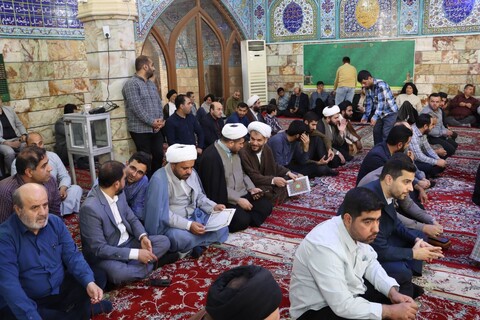 مراسم ترحیم و ذکر فاتحه همشیره نماینده ولی فقیه در خوزستان