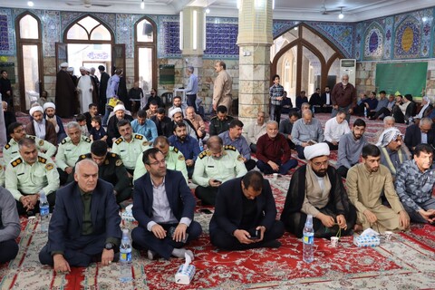 مراسم ترحیم و ذکر فاتحه همشیره نماینده ولی فقیه در خوزستان