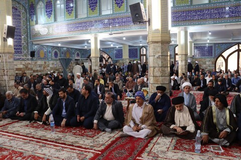 مراسم ترحیم و ذکر فاتحه همشیره نماینده ولی فقیه در خوزستان