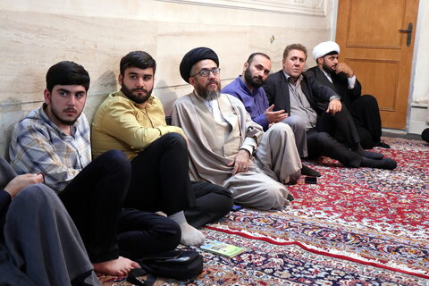 تصاویر/ گردهمایی جمعی از طلاب بیجار