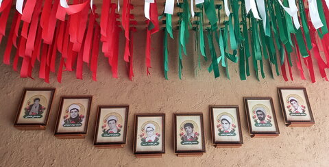 تصاویر/ یادمان شهدای روحانیت مدرسه علمیه المهدی(عج) آران و بیدگل