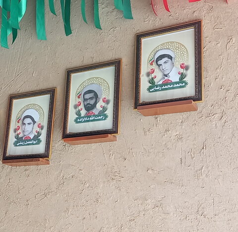 تصاویر/ یادمان شهدای روحانیت مدرسه علمیه المهدی(عج) آران و بیدگل