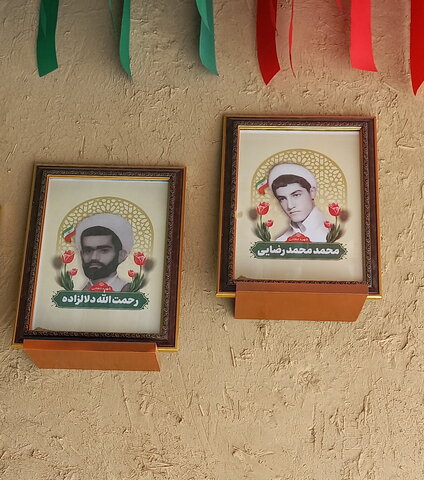 تصاویر/ یادمان شهدای روحانیت مدرسه علمیه المهدی(عج) آران و بیدگل