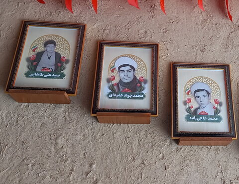 تصاویر/ یادمان شهدای روحانیت مدرسه علمیه المهدی(عج) آران و بیدگل