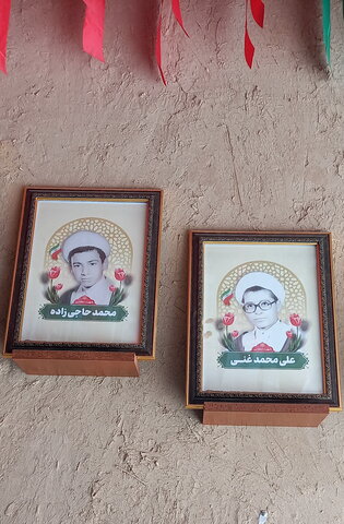 تصاویر/ یادمان شهدای روحانیت مدرسه علمیه المهدی(عج) آران و بیدگل