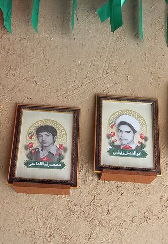 تصاویر/ یادمان شهدای روحانیت مدرسه علمیه المهدی(عج) آران و بیدگل