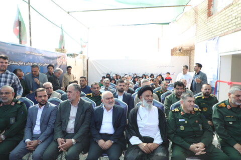 آیین واگذاری 350 واحد مسکونی به مددجویان کمیته امداد در شهرستان کارون