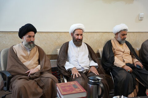 تصاویر بازدید مدیر حوزه علمیه استان تهران از مدرسه علمیه امام خمینی( ره ) ازگل