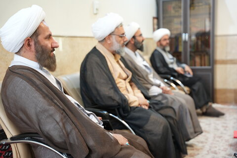 تصاویر بازدید مدیر حوزه علمیه استان تهران از مدرسه علمیه امام خمینی( ره ) ازگل