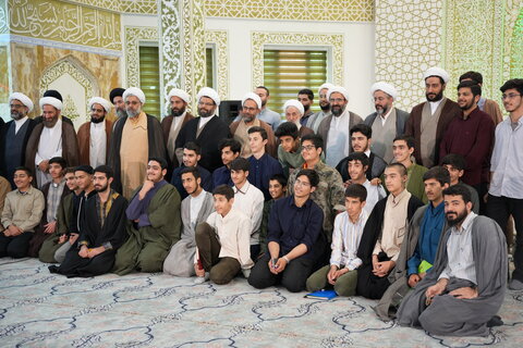 تصاویر بازدید مدیر حوزه علمیه استان تهران از مدرسه علمیه امام خمینی( ره ) ازگل