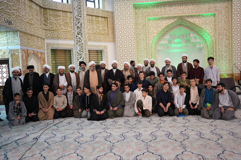 تصاویر بازدید مدیر حوزه علمیه استان تهران از مدرسه علمیه امام خمینی( ره ) ازگل