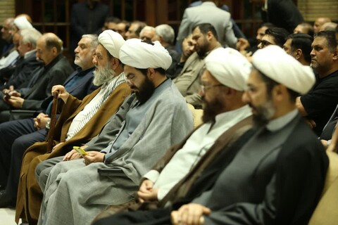 تصاویر/ مراسم ترحیم حجت الاسلام و المسلمین  یوسف پور در مسجد نور تهران