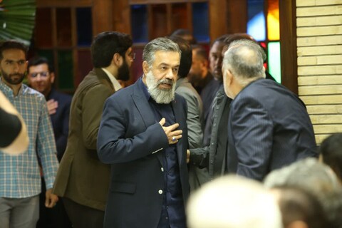 تصاویر/ مراسم ترحیم حجت الاسلام و المسلمین  یوسف پور در مسجد نور تهران