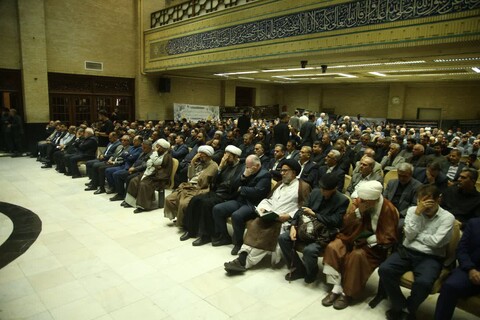 تصاویر/ مراسم ترحیم حجت الاسلام و المسلمین  یوسف پور در مسجد نور تهران