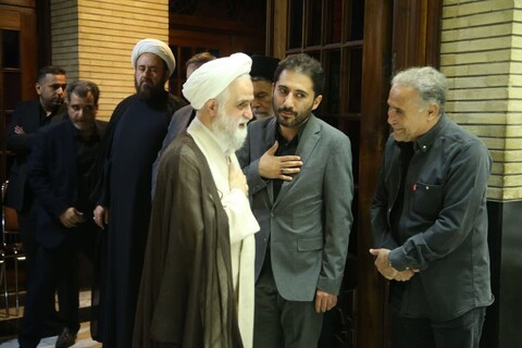 تصاویر/ مراسم ترحیم حجت الاسلام و المسلمین  یوسف پور در مسجد نور تهران