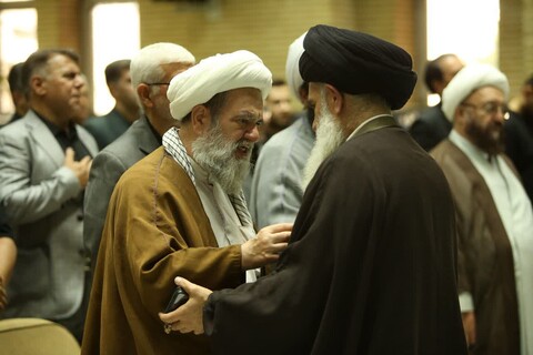 تصاویر/ مراسم ترحیم حجت الاسلام و المسلمین  یوسف پور در مسجد نور تهران