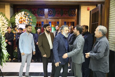 تصاویر/ مراسم ترحیم حجت الاسلام و المسلمین  یوسف پور در مسجد نور تهران