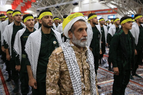 تصاویر / آیین بدرقه کاروان دو امدادی «عاشقان حسینی، زائران خمینی»