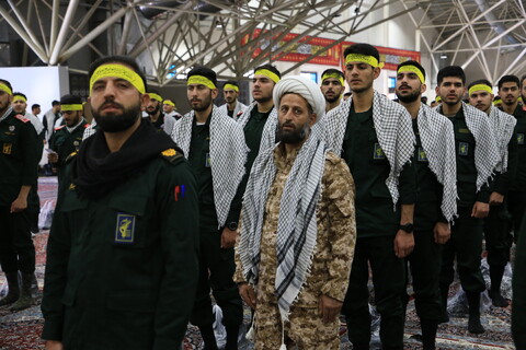 تصاویر / آیین بدرقه کاروان دو امدادی «عاشقان حسینی، زائران خمینی»