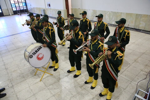 تصاویر / آیین بدرقه کاروان دو امدادی «عاشقان حسینی، زائران خمینی»