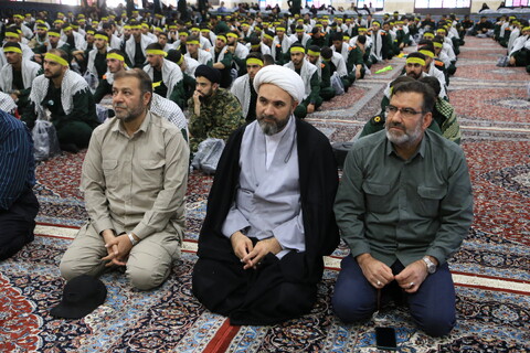 تصاویر / آیین بدرقه کاروان دو امدادی «عاشقان حسینی، زائران خمینی»