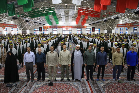 تصاویر / آیین بدرقه کاروان دو امدادی «عاشقان حسینی، زائران خمینی»