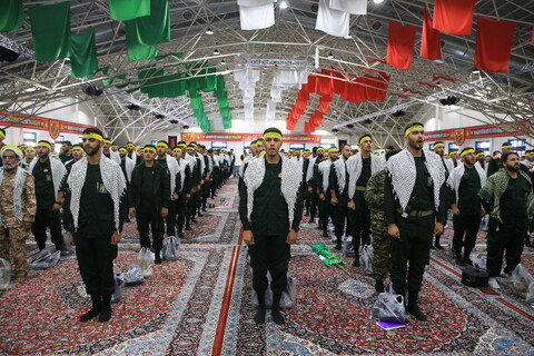 تصاویر / آیین بدرقه کاروان دو امدادی «عاشقان حسینی، زائران خمینی»