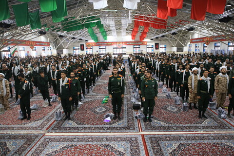 تصاویر / آیین بدرقه کاروان دو امدادی «عاشقان حسینی، زائران خمینی»