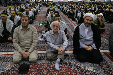 تصاویر / آیین بدرقه کاروان دو امدادی «عاشقان حسینی، زائران خمینی»