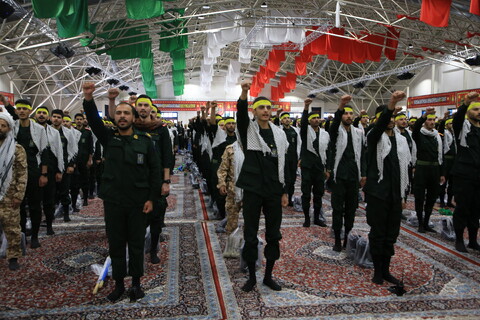 تصاویر / آیین بدرقه کاروان دو امدادی «عاشقان حسینی، زائران خمینی»