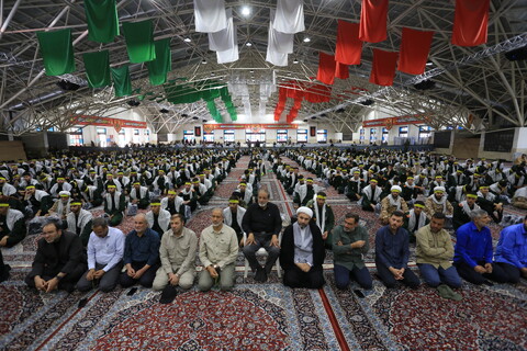 تصاویر / آیین بدرقه کاروان دو امدادی «عاشقان حسینی، زائران خمینی»